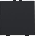 Niko Home Control Bouton Poussoir Simple Acier Noir -, Verzenden, Nieuw