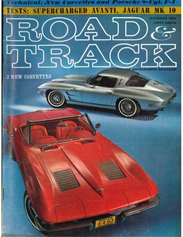 1962 ROAD AND TRACK MAGAZINE OKTOBER ENGELS, Ophalen of Verzenden, Nieuw