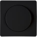 KOPP Paris HK05 dimmer afdekplaat mat zwart incl. knop, Doe-het-zelf en Bouw, Verzenden, Nieuw
