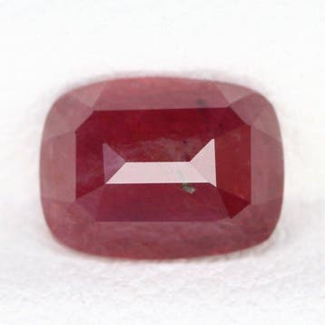 Zonder minimumprijs - 1 pcs Rood Robijn - 1.34 ct -, Nieuw