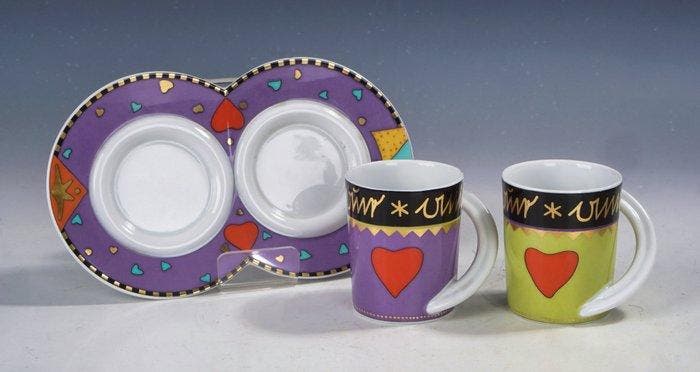 Rosenthal, Studio-Linie - Katja Marzahn - Koffieservies (3), Antiek en Kunst, Antiek | Glaswerk en Kristal
