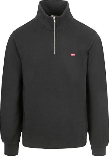 Levis Sweater Half Zip Zwart maat Maat 48/50 (M) Heren, Vêtements | Hommes, Verzenden