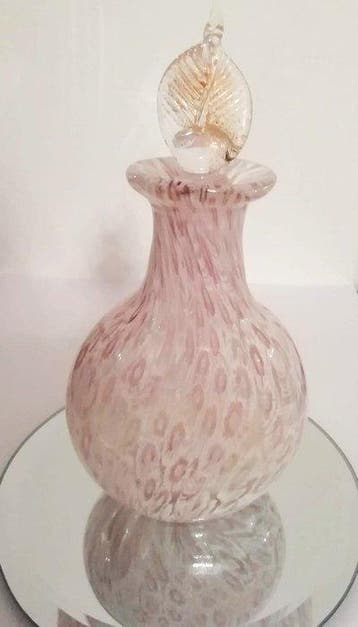 Boccetta da Profumo dArte in Vetro di Murano con Murrine