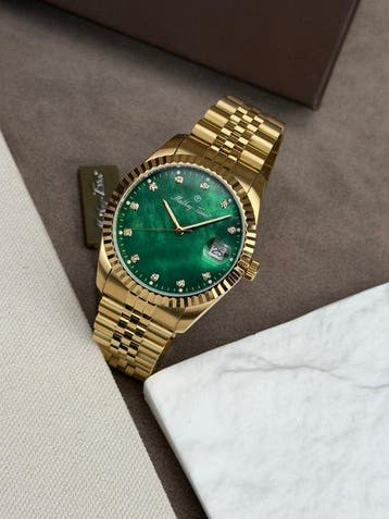 Mathey-Tissot - Green Dial Date - Sans prix de réserve -