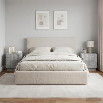 vidaXL Nachtkastje 2 st Betonnen Grijs 43 x 34,5 x 47 cm, Verzenden, Nieuw