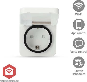 Nedis SmartLife Slimme Stekker – Zigbee 3.0 – Energiemeter –, Verzenden, Nieuw