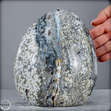 Ocean Achat Freiform – art naturel fascinant avec une