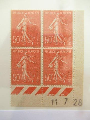 France 1929 - Cote 1000€, rare faux de Marseille - Yvert