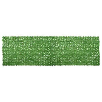 vidaXL Balkonscherm met groene bladeren 500x150 cm, Verzenden