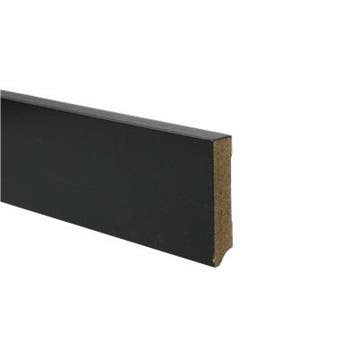 Oppio Zwart folieplint Amsterdam 15x70x2400mm, Ophalen of Verzenden, Nieuw