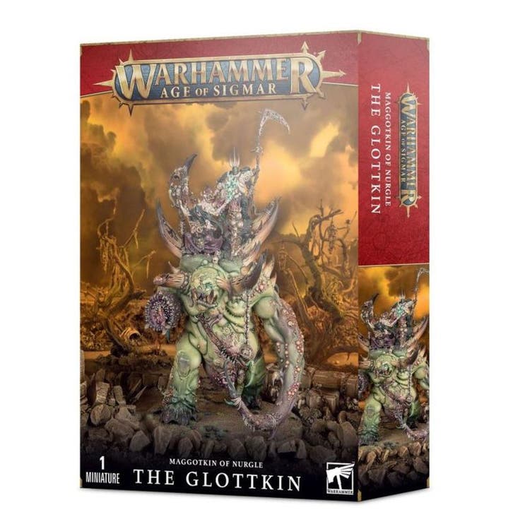 Maggotkin of Nurgle The Glottkin (Warhammer Age of Sigmar, Hobby en Vrije tijd, Wargaming, Ophalen of Verzenden
