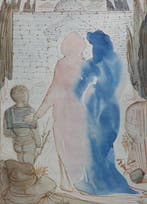 Salvador Dali (1904-1989) - Les pianos de lenfer