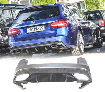 PARE CHOCS ARRIERE MERCEDES CLASSE C W205 15-18 LOOK AMG PDC, Verzenden, Nieuw