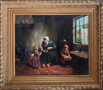 Willy Fleur (XX) - Larens interieur