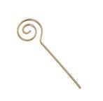 100x Staf Sint Goud 7.5 cm (Overige Decoratie), Diversen, Cadeauverpakkingen, Ophalen of Verzenden, Nieuw