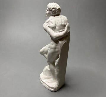 Gips, Klassieke marmeren figuur Beeld - 15 cm (Zonder