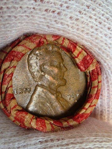 Verenigde Staten. 1 rol containing Indian Head 1906 on one