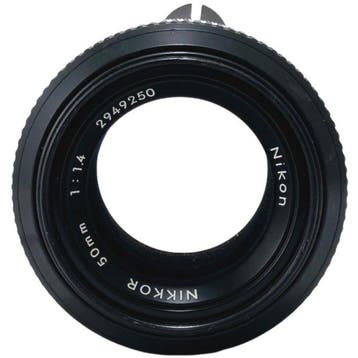 Nikon New Nikkor 50mm F1.4 Prime lens, Nieuw