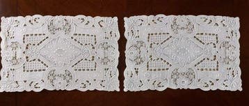 Broderie (2) - 42 cm - 27 cm - Élégance baroque