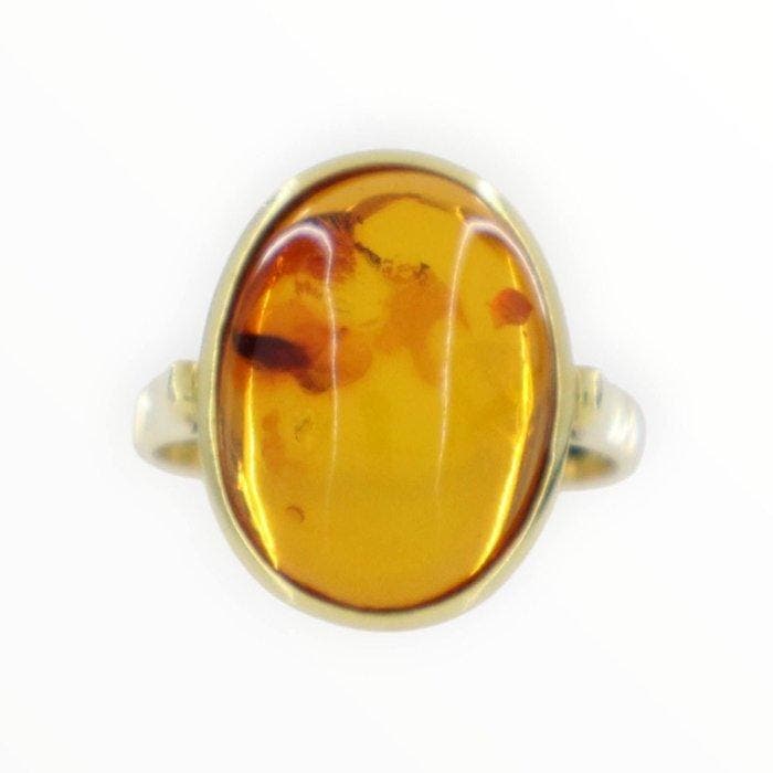 Ring - 18 karaat Geel goud, Handtassen en Accessoires, Ringen