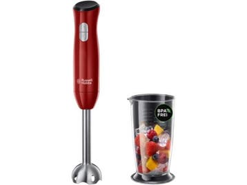 Veiling - Russell Hobbs Desire Staafmixer Rood - 2 Snelheden, Nieuw