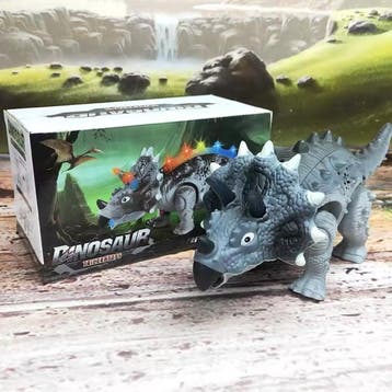 Elektrische Speelgoed Dinosaurus - Triceratops Dino Robot -, Hobby & Loisirs créatifs, Verzenden