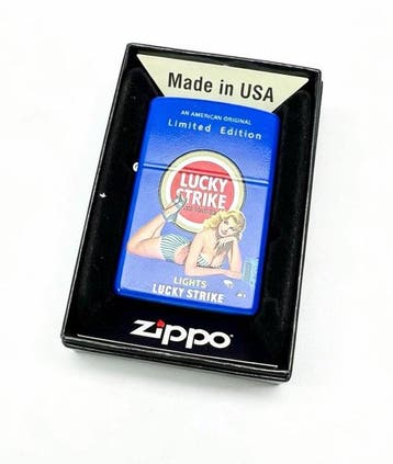 Zippo - Lucky Strike - Zonder minimumprijs - Aansteker -, Verzamelen, Nieuw