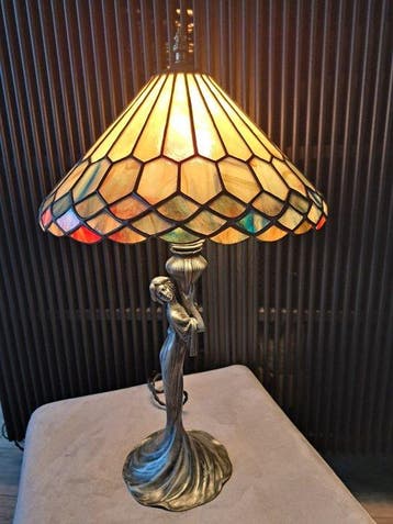 Tiffany Art Nouveau stijl tafellamp - Tafellamp -