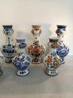 Flora, Gouda - Vase (6) - Faïence - Vases bosselés Delft