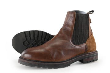 Via Borgo Chelsea boots in maat 41 Cognac, Kleding | Heren, Schoenen, Verzenden, Boots, Zo goed als nieuw, Overige kleuren
