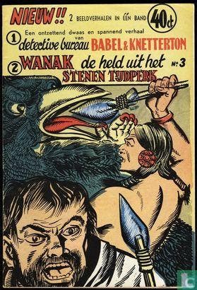 Detective Bureau Babel & Knetterton + Wanak de held uit h..., Livres, BD | Comics, Envoi