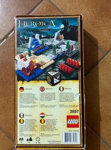 Lego Set - Technic, Games - LEGO Heroica Draida Bay (3860) +, Nieuw