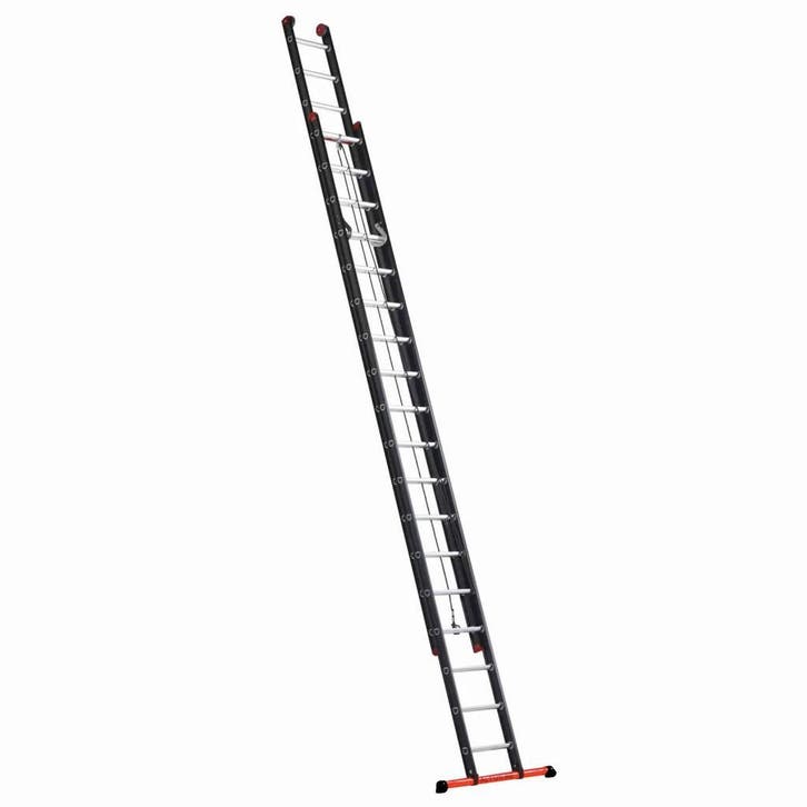 Altrex 2-delige schuifladder Mounter 2×18 treden, Bricolage & Construction, Échelles & Escaliers, Enlèvement ou Envoi