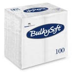 Servetten | Cellulose (2-Laags) | Wit | 1/8 Vouw | 100/Pak, Verzenden, Nieuw in verpakking