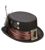 Hoed Steampunk Gesp, Verzenden, Nieuw