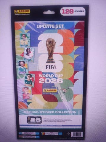 2026 Panini World Cup 980/980 FULL SET+ UPDATED SET 120, Nieuw