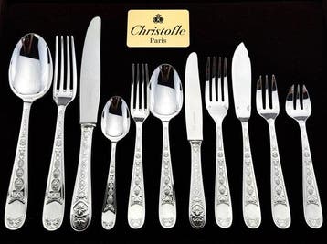 Christofle - Tafelservies voor 12 (147) - Villeroy -, Antiek en Kunst