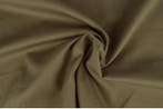 10 meter keperkatoen - Taupe - 150cm breed, Overige materialen, Overige kleuren, Verzenden, 120 cm of meer