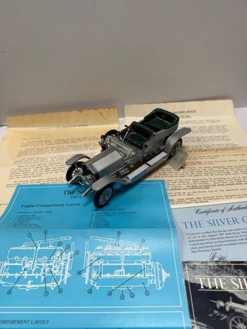 Franklin Mint 1:24 - Voiture miniature - Rolls-Royce Silver, Nieuw