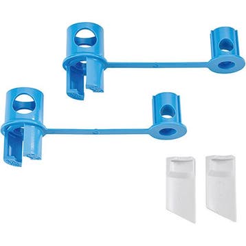 Hensel Ombouwset voor hangslotsluiting (set van 2) - Mi SV 2, Verzenden, Nieuw