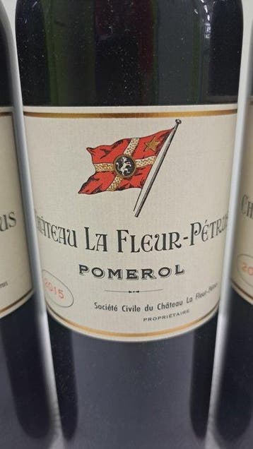 2015 Château La Fleur-Pétrus - Pomerol - 3 Flessen (0.75, Nieuw