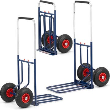 Steekwagen HIGHER 150kg | Tweede kansje | OP = OP, Verzenden, Nieuw, Steekwagen