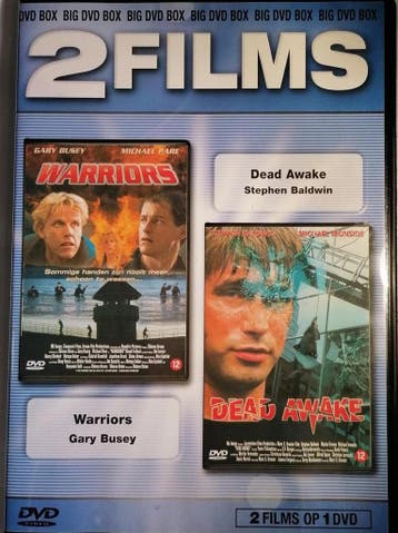 2 Films Warriors ( Gary Busey ) / Dead Awake ( Stephen Baldw, CD & DVD, DVD | Action, Verzenden, Actie