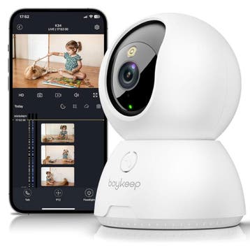 2K Security Camera - WiFi Camcorder - Tweeweg Audio - Night, Verzenden, Nieuw