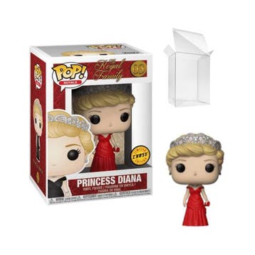 Funko Pop! Royals  Diana Princess Of Wales (Red Dress) CHASE, Verzenden