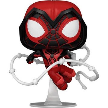 Funko Pop Marvel Spiderman Crimson Cowl Suit Games, Verzenden