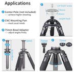 INNOREL RT90C Tripod nr. 2188, Audio, Tv en Foto, Fotografie | Statieven en Balhoofden, Ophalen of Verzenden, Nieuw