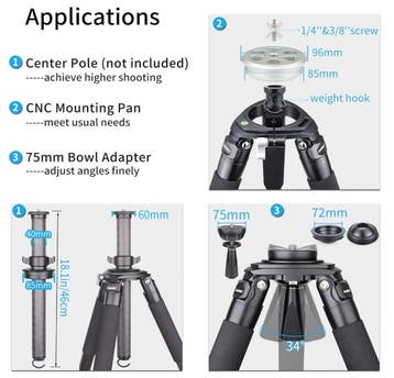 INNOREL RT90C Tripod nr. 2188, Ophalen of Verzenden, Nieuw