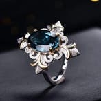 Sans prix de réserve - Bague - 9 carats Or jaune, Argent