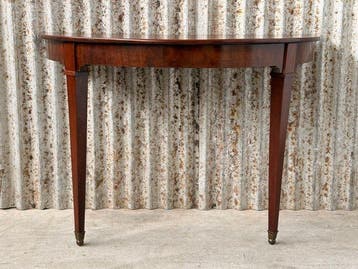 Wandtafel - Console tafel, demi lune, wandtafel, halve maan